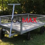 Carro Plataforma Plana Con Barandas