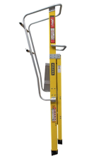 ESCALERA DE PLATAFORMA FIBRA DE VIDRIO 3 PELDAÑOS - Imagen 5